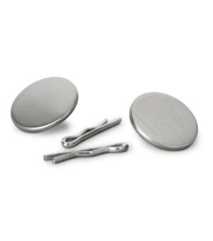 Metallknapper med klips