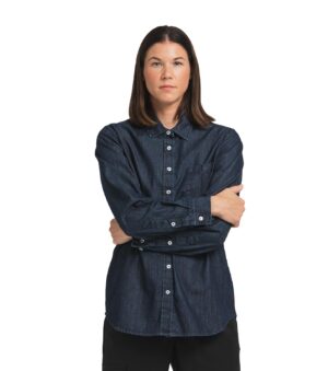 Denimskjorte til dame